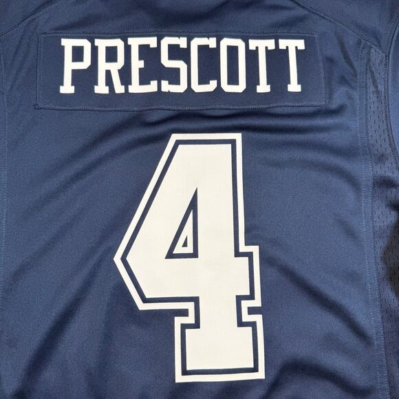 Nike Men's Home Limited Jersey Dallas Cowboys Dak Prescott #4 Size L - Picture 4 of 8